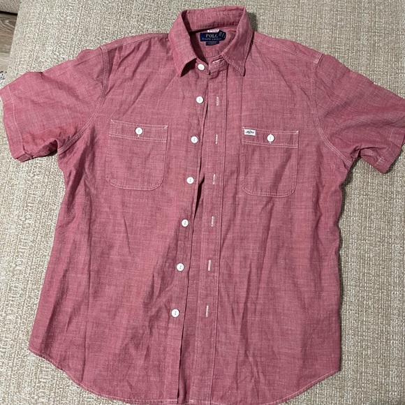 Polo Ralph Lauren Mens Button up sz L - Picture 2 of 9